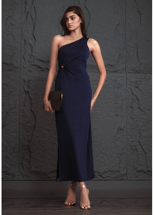 TIA ONE-SHOULDER DRESS